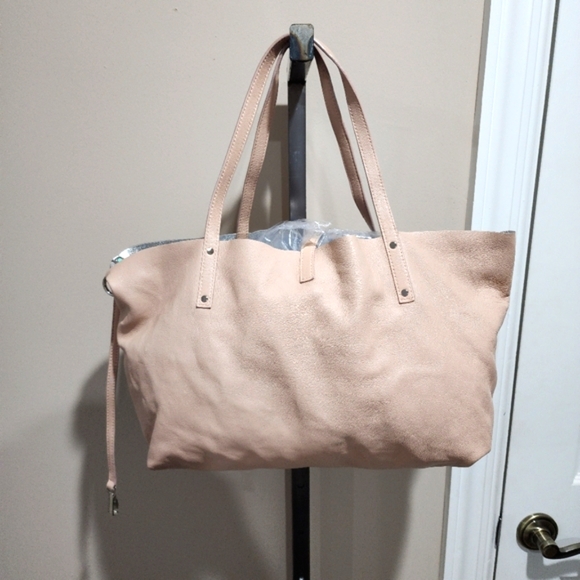 Tiffany & Co. Silver and Tan Tote Bags - Picture 5 of 15